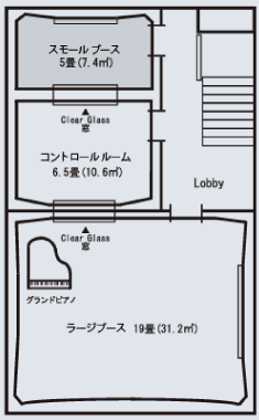Small Booth 平面図