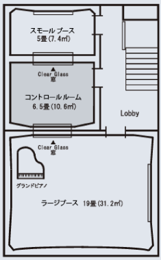 Studio 平面図