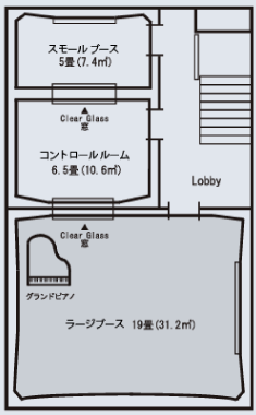 Small Booth 平面図