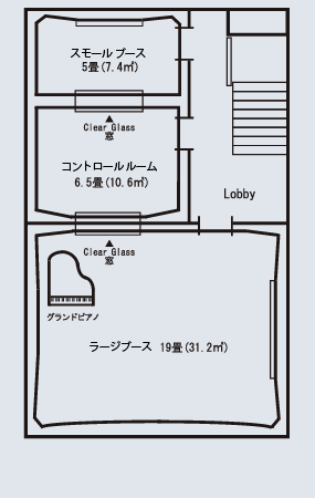 Studio 平面図